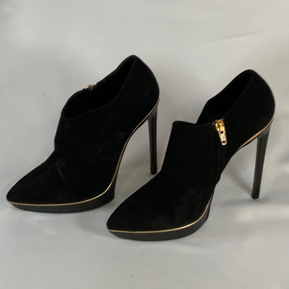 Saint Laurent Black Ankle Boots